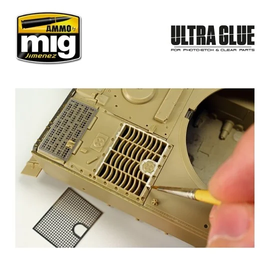A.MIG-2031-Ulltra Glue glue for photo-cutting, transparent parts (40ml) Mig