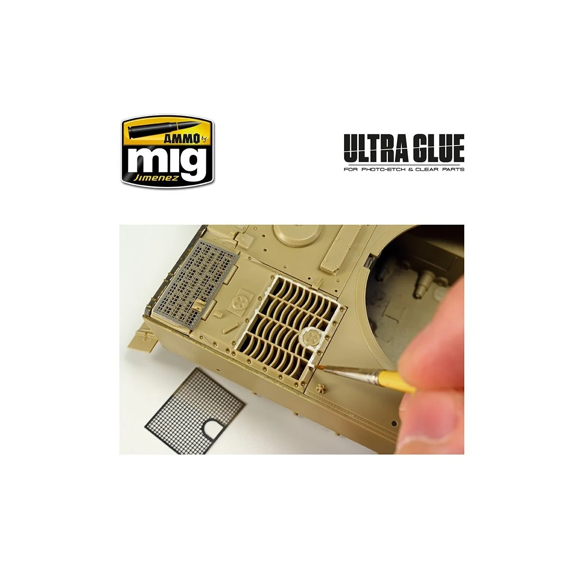 Ulltra Glue glue for photo-cutting, transparent parts (40ml) Mig - ...