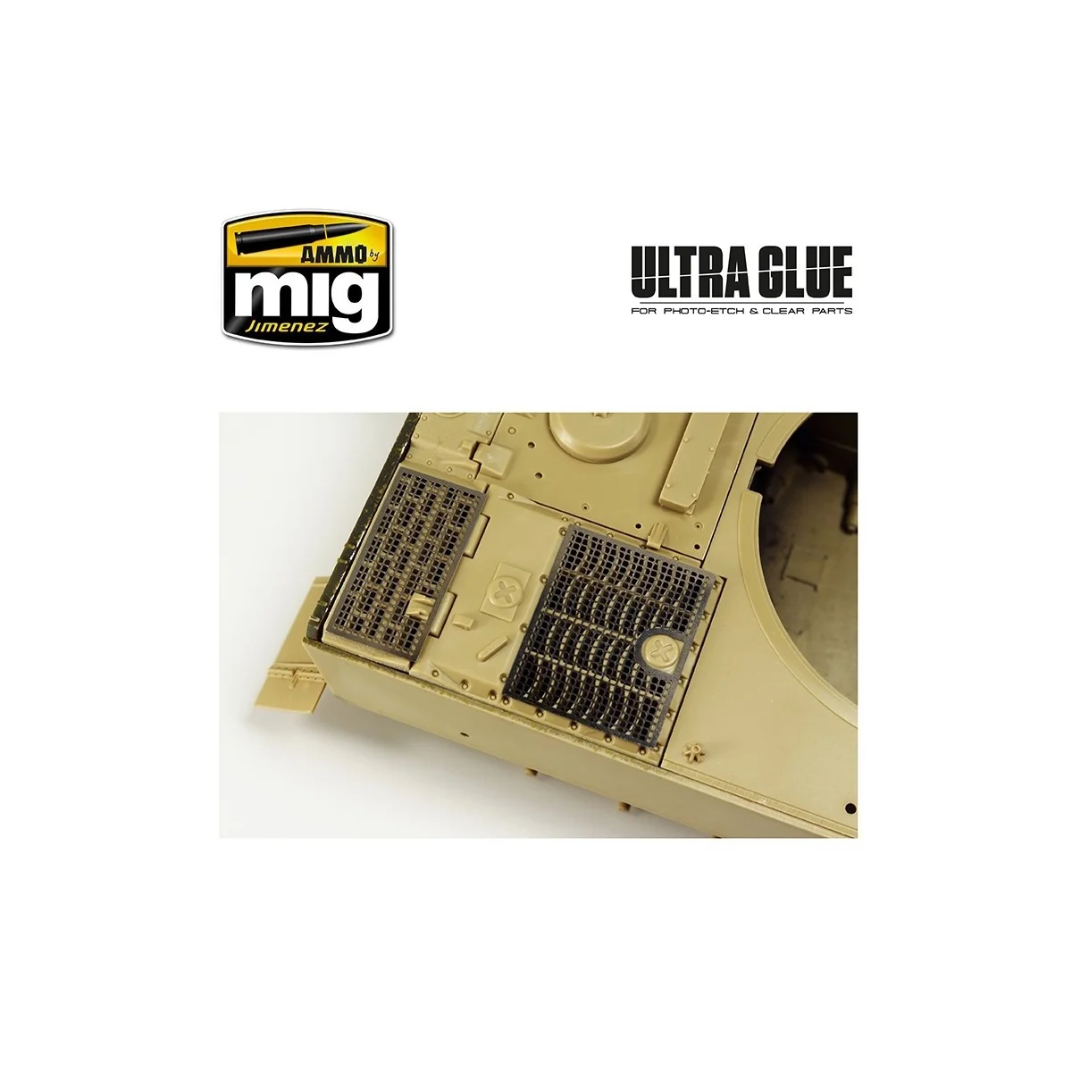 Ulltra Glue glue for photo-cutting, transparent parts (40ml) Mig - ...