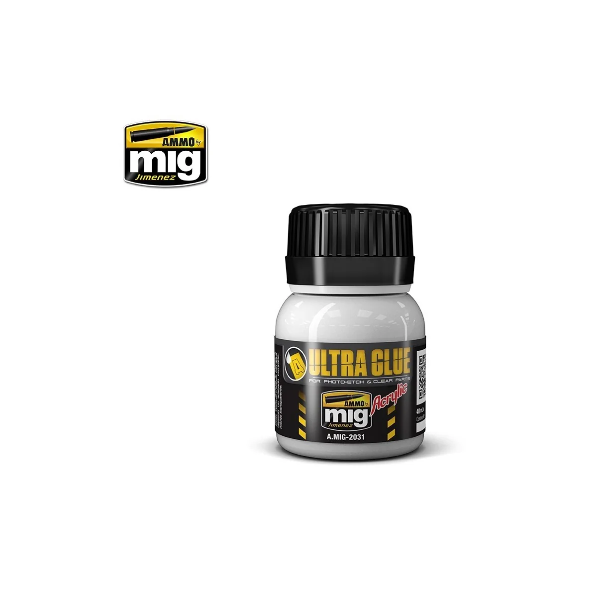 Ulltra Glue glue for photo-cutting, transparent parts (40ml) Mig - ...