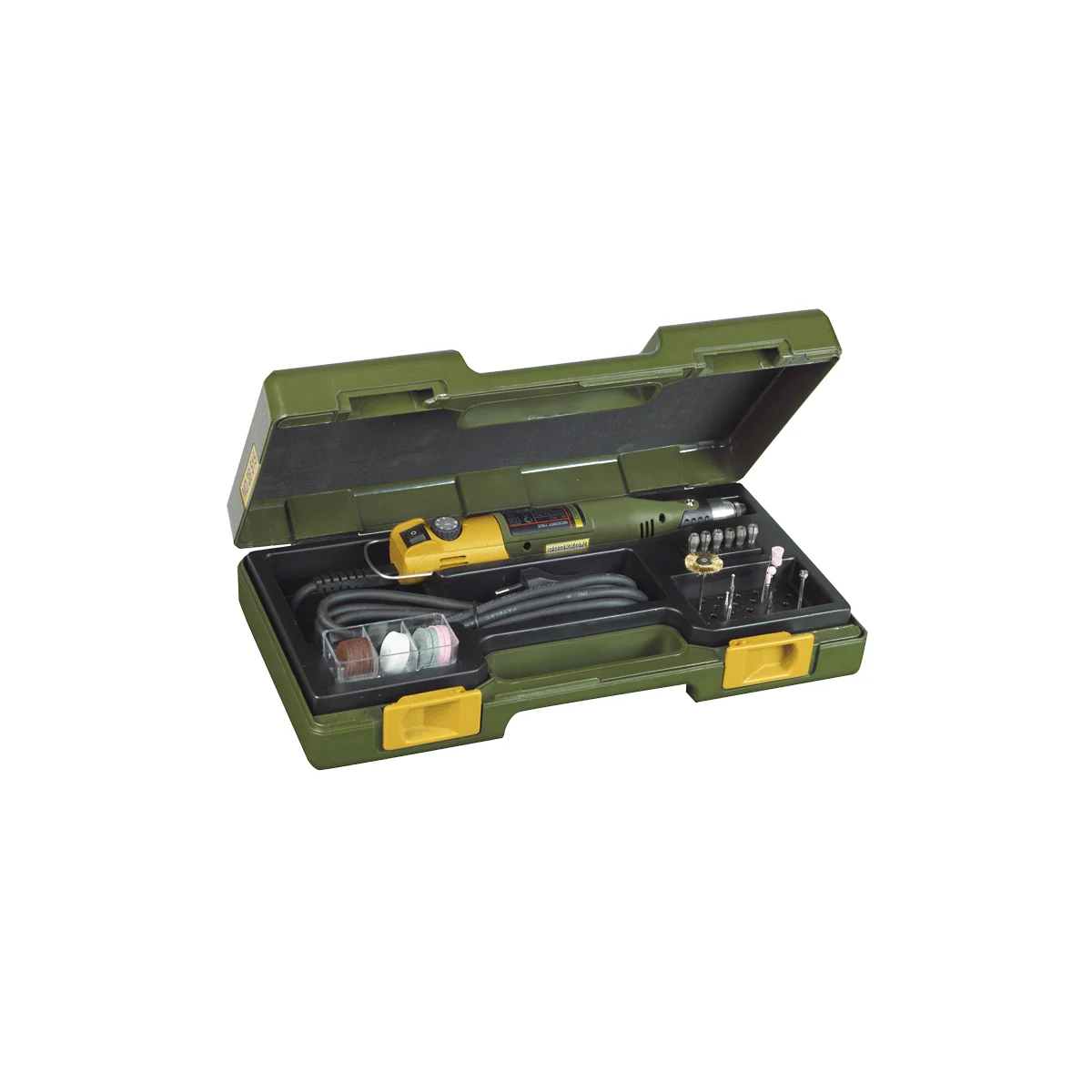 Micromot 230/E - Box Drill 80W max 22000 rpm with 34 Proxxon tools ... Micromot 230/E - Box Drill 80W max 22000 rpm with 34 Proxxon tools ...