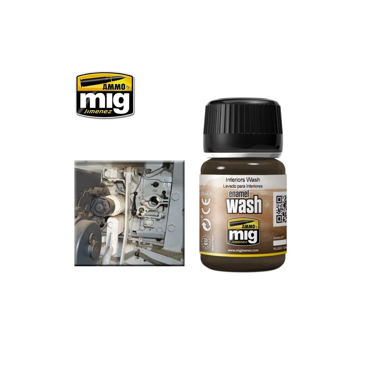 WASH Intérieur 35ml Mig AMMO - MIG Jimenez A.MIG-1003 - 1