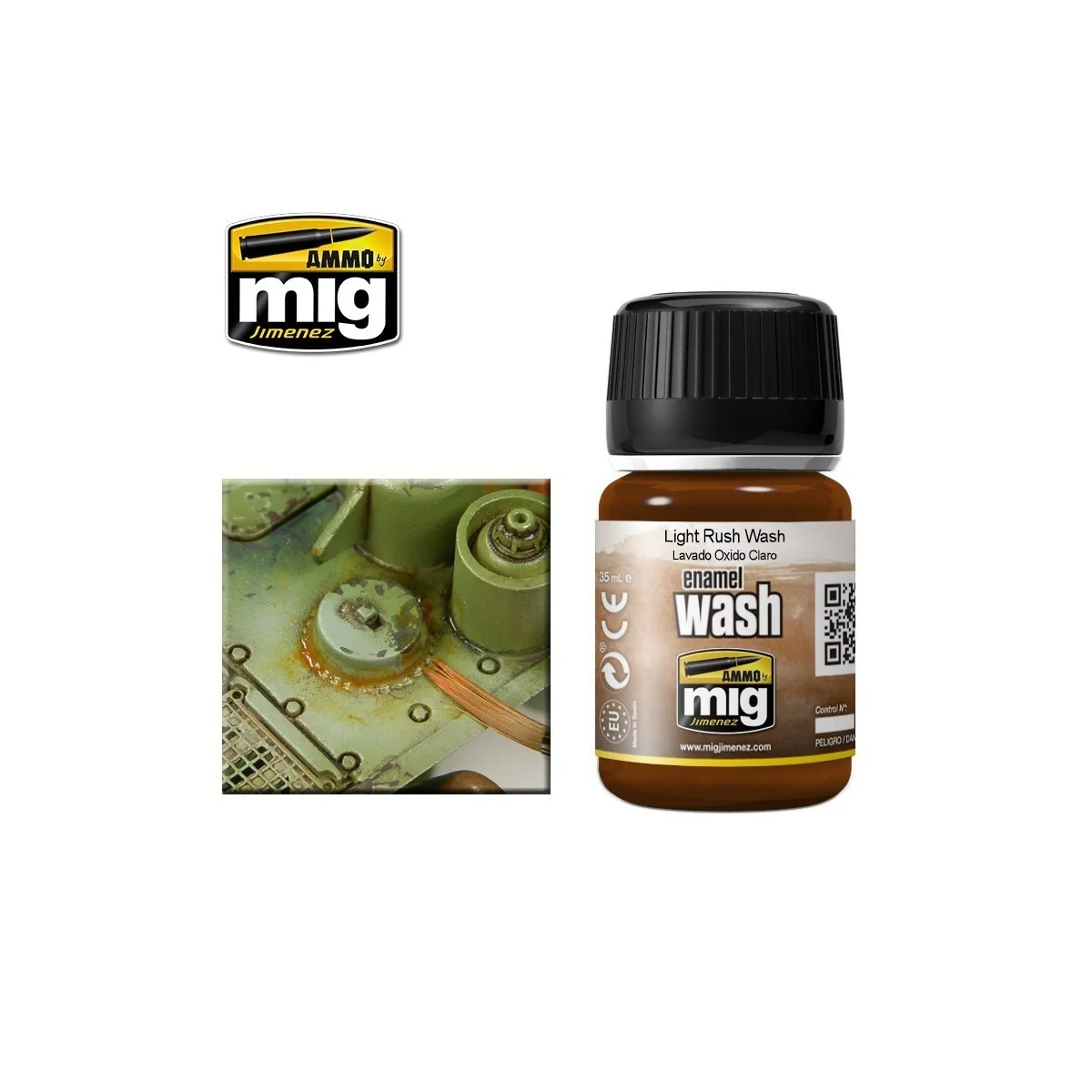 WASH Light Rust 35ml Mig - A.MIG-1004