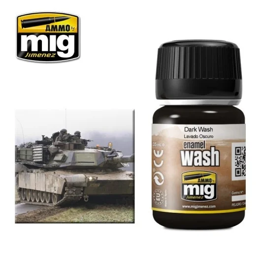 Dark Wash 35ml Mig - A.MIG-1008 - A.MIG-1008 A.MIG-1008-Dark Wash 35ml Mig - A.MIG-1008