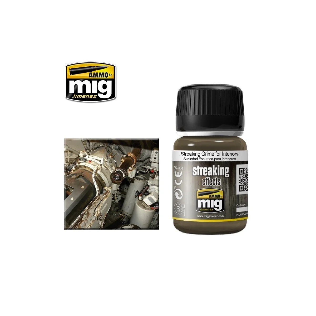 STREAKING Dirt for Interiors 35ml Mig - A.MIG-1200