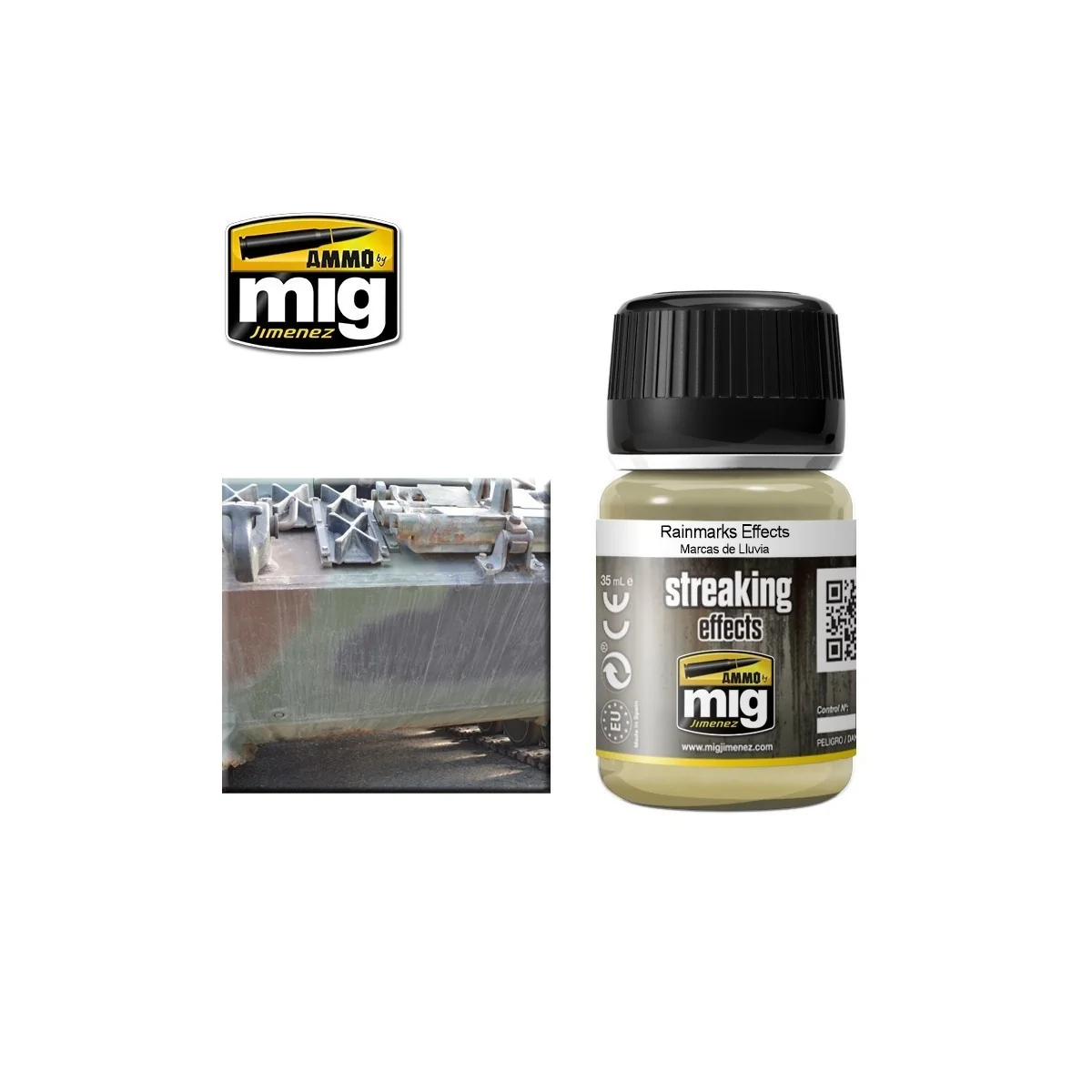 STREAKING Rain Mark Effects 35ml Mig - A.MIG-1208 STREAKING Rain Mark Effects 35ml Mig - A.MIG-1208