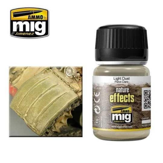 NATURE EFFECTS Clear Dust 35ml Mig - A.MIG-1401 A.MIG-1401-NATURAL EFFECTS Light Dust 35ml Mig - A.MIG-1401