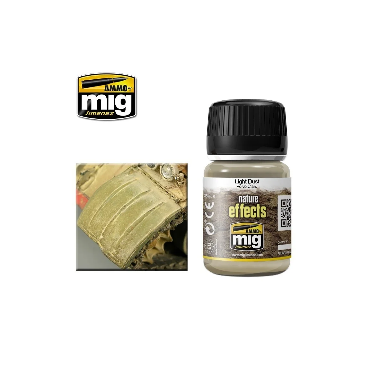 EFFETS NATURE Poussière claire 35ml Mig AMMO - MIG Jimenez A.MIG-1401 - 1