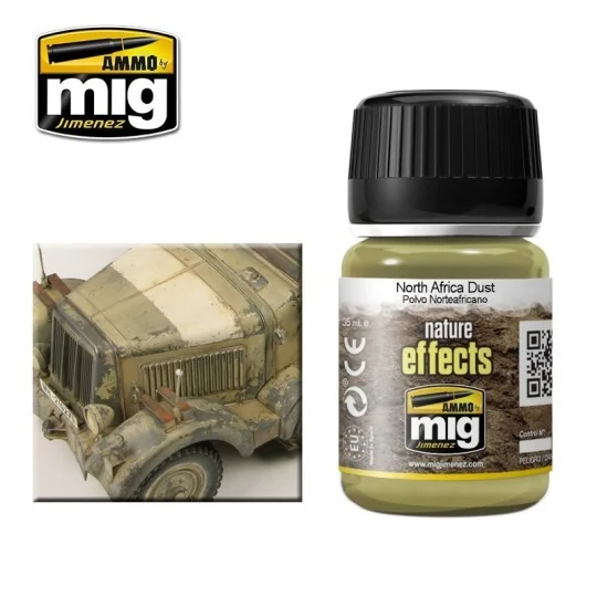 A.MIG-1404-EFFETS NATURE Beige clair poussière Afrique nord 35ml Mig - A.MIG-1404