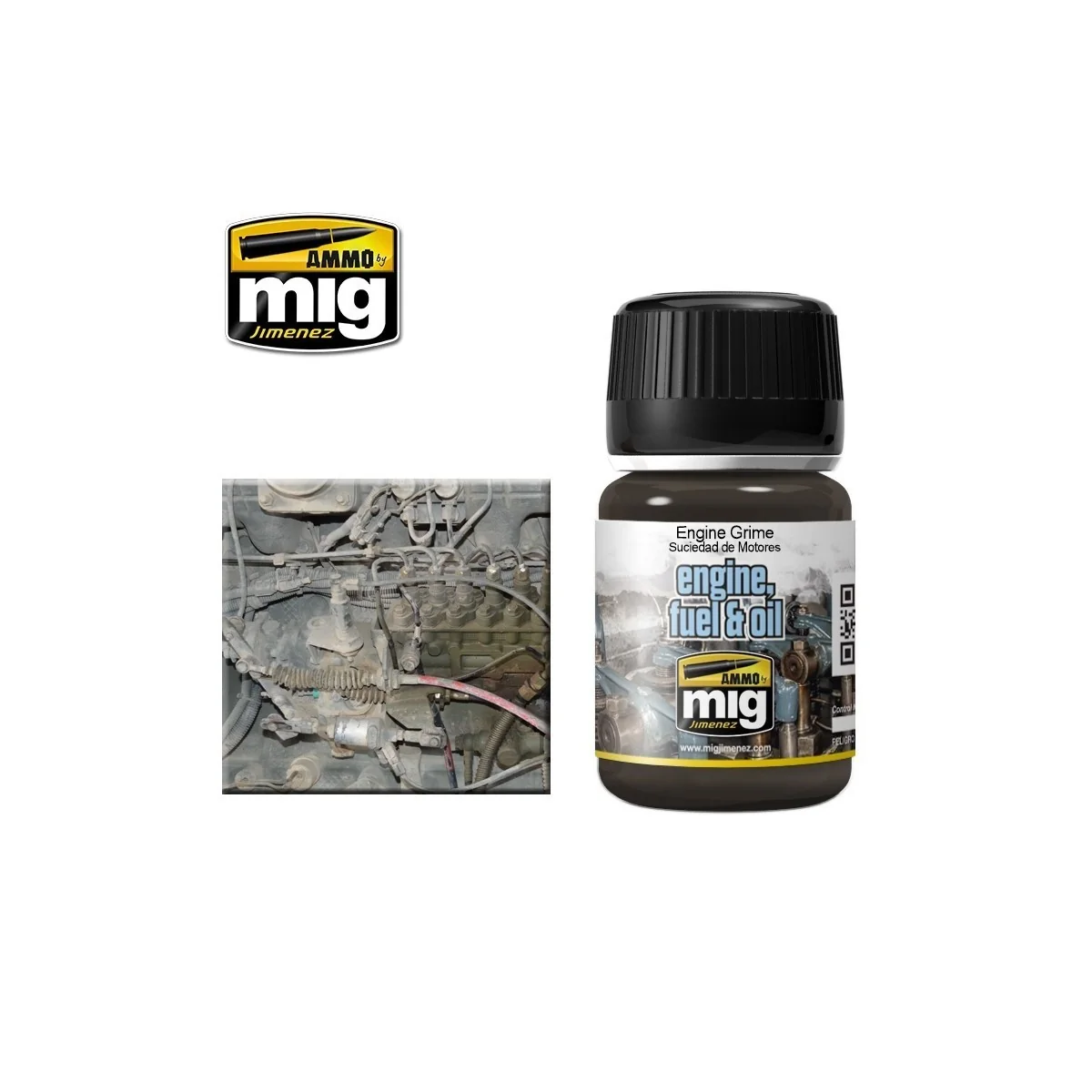 NATURE EFFECTS Grime Motor 35ml Mig - A.MIG-1407 NATURE EFFECTS Grime Motor 35ml Mig - A.MIG-1407