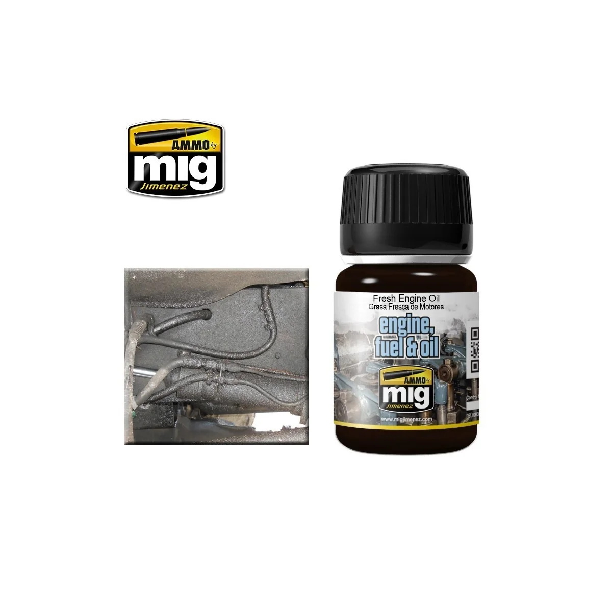 NATURAL EFFECTS Fresh Engine Oil 35ml Mig - A.MIG-1408
