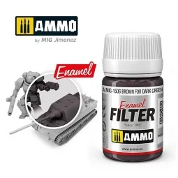 FILTER Brown for Dark Green 35ml Mig - A.MIG-1506
