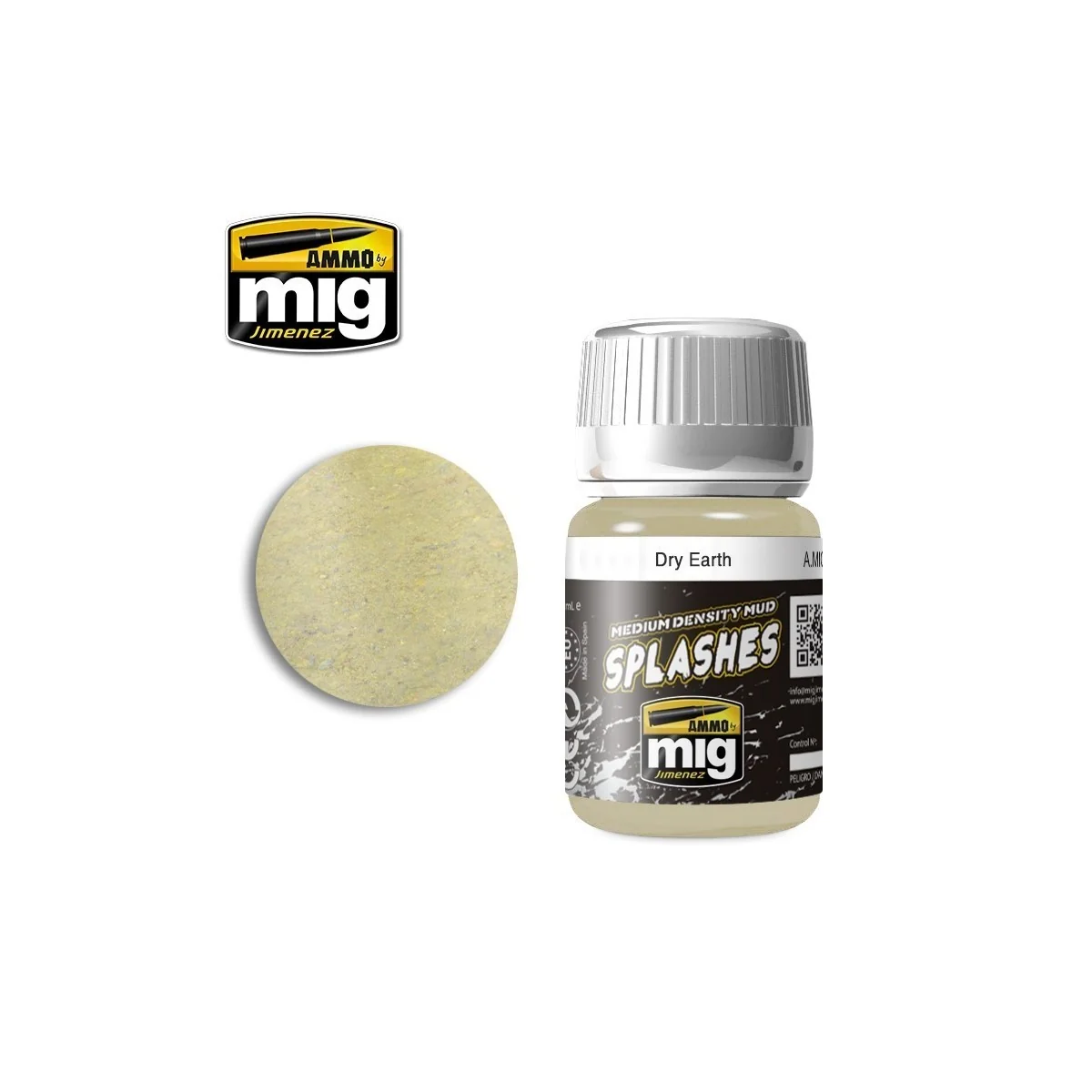 SPLASHES Eclaboussures Terre Sèche 35ml Mig AMMO - MIG Jimenez A.MIG-1750 - 1