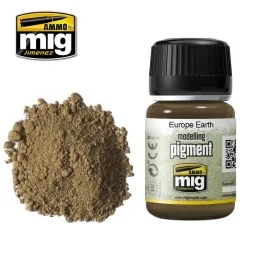 Peinture PIGMENT Terre Europe 35ml Mig AMMO - MIG Jimenez A.MIG-3004 - 1