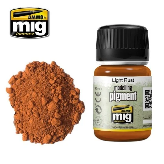A.MIG-3006-Mig Light Rust PIGMENT Paint 35ml - A.MIG-3006