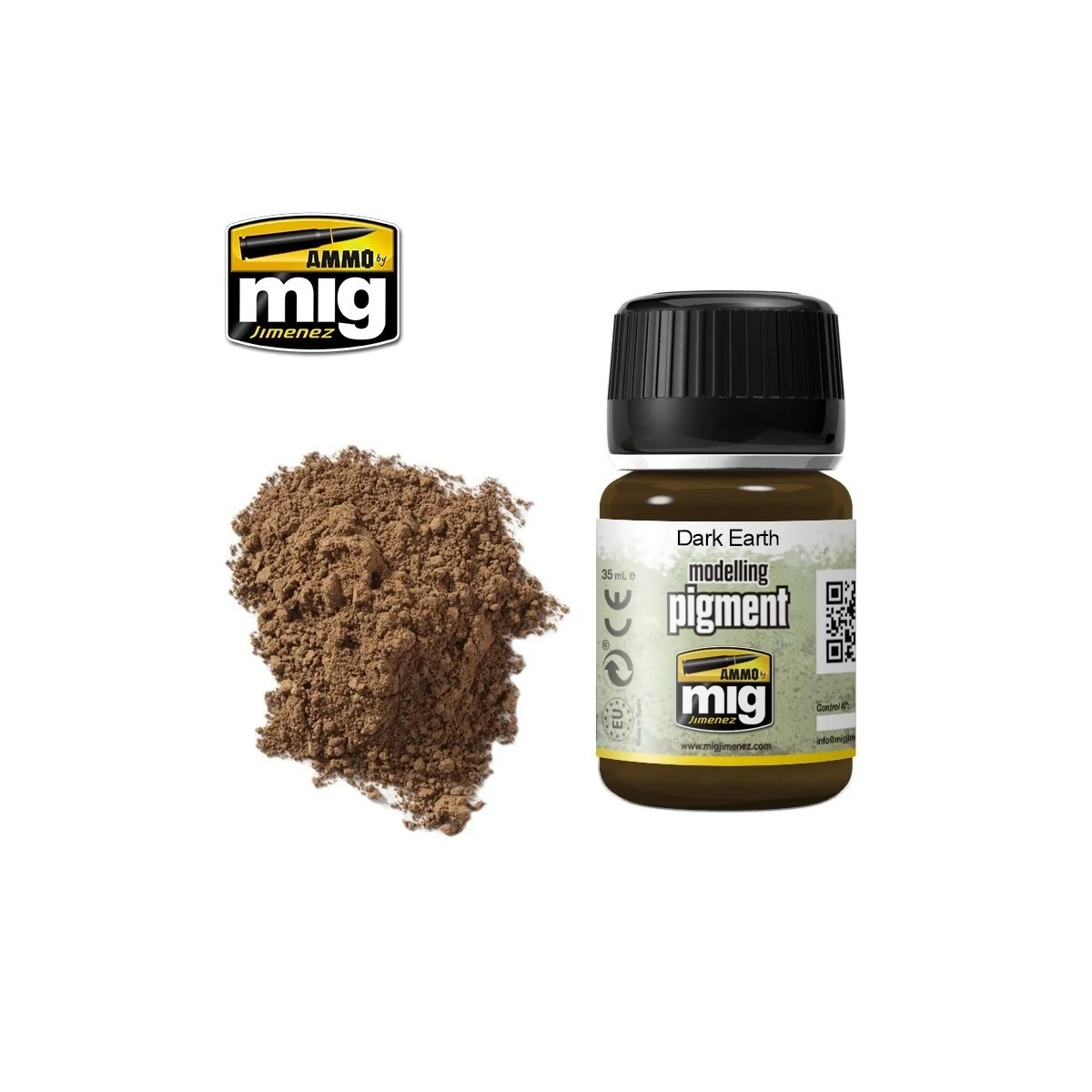 PIGMENT Dark Earth 35ml Mig - A.MIG-3007