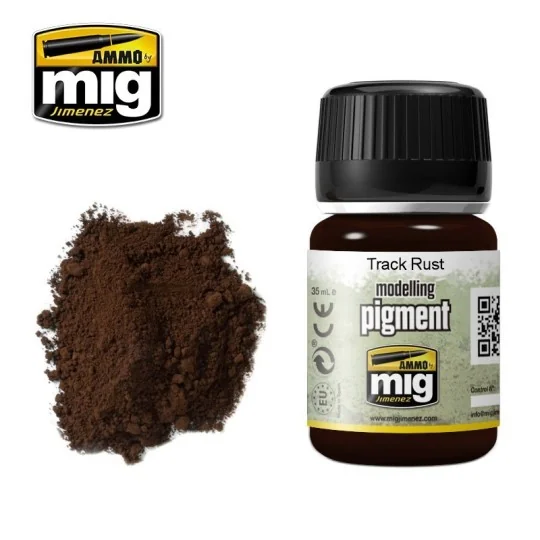 A.MIG-3008-Peinture PIGMENT Rouille chenilles 35ml Mig - A.MIG-3008