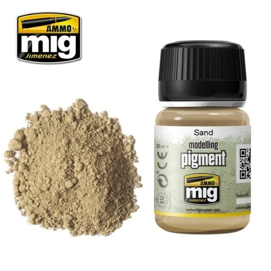 A.MIG-3012-Peinture PIGMENT Sable 35ml Mig - A.MIG-3012