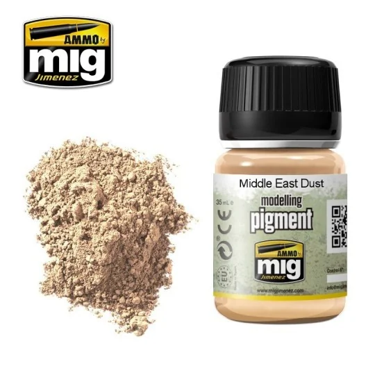 A.MIG-3018-Peinture PIGMENT Poussière du Moyen-Orient 35ml Mig - A.MIG-3018