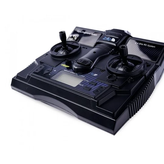 500504152-Set of 2 Volkswagen T1 Police and Ambulance Buses 2.4GHz RTR 1/87 Carson