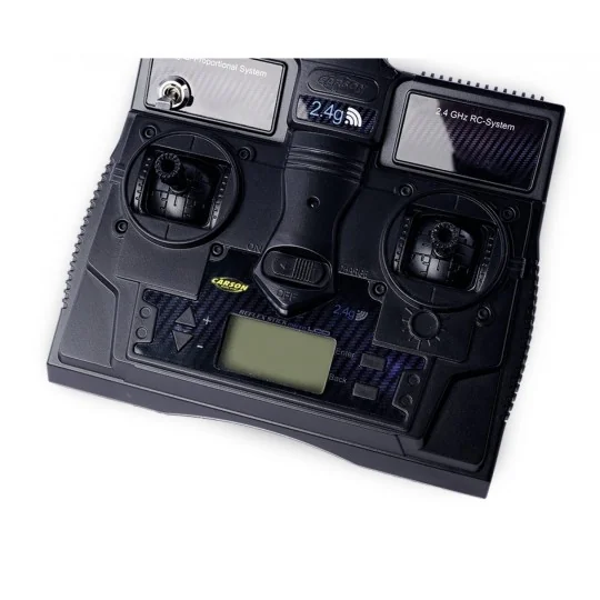 500504152-Set de 2 Bus Volkswagen T1 Police et Ambulance 2.4GHz RTR 1/87 Carson