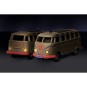 500504152-Set de 2 Bus Volkswagen T1 Police et Ambulance 2.4GHz RTR 1/87 Carson