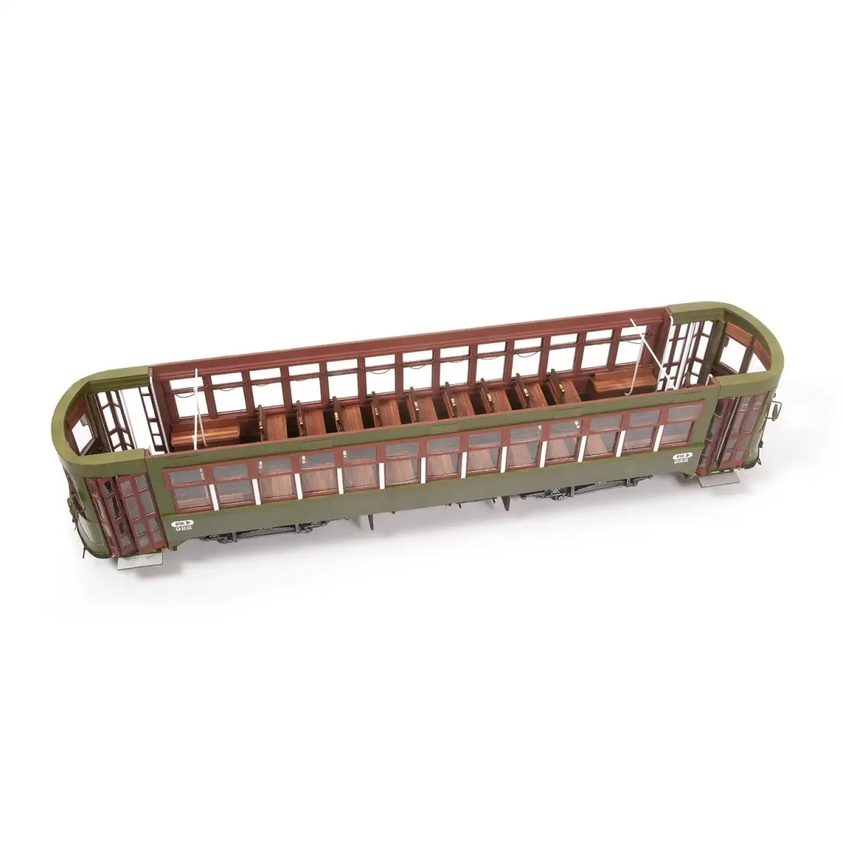 OcCre 53012 New Orleans Tram 1/24 scale wood and metal construction...