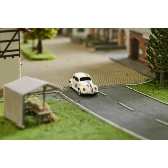 Volkswagen Coccinelle Beetle Rallye 2.4GHz RTR 1/87 Carson - 500504153 500504153-Volkswagen Beetle Rally 2.4 GHz RTR 1/87 Carson - 500504153