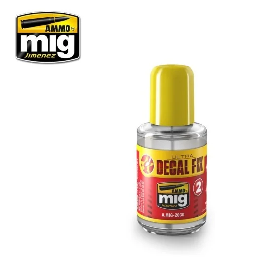 Ultra Decal Fix 30ml Mig - A.MIG-2030 A.MIG-2030-Ultra Decal Fix 30ml Mig Decal Fixer - A.MIG-2030