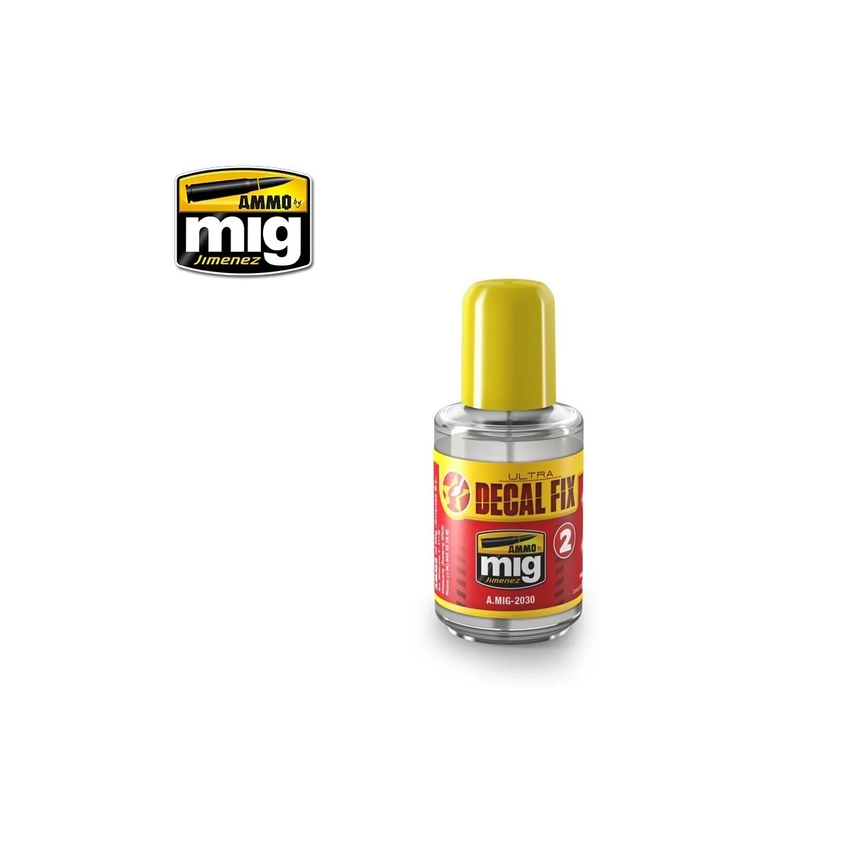 Ultra Decal Fix 30ml Mig AMMO - MIG Jimenez A.MIG-2030 - 1