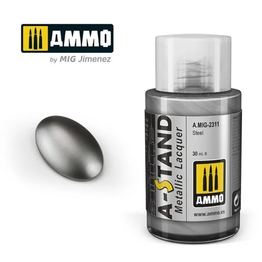 A.MIG-2311-Peinture A-STAND Acier 30ml Mig - A.MIG-2311