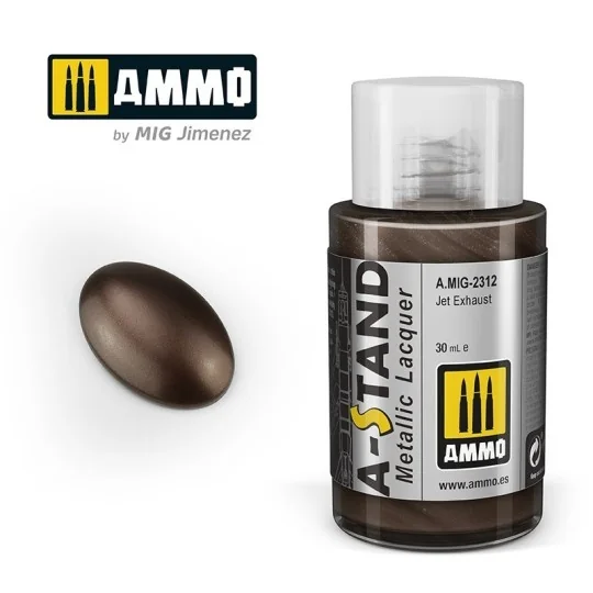 A-STAND Jet Exhaust Paint 30ml Mig - A.MIG-2312 - A.MIG-2312 A.MIG-2312-A-STAND Jet Exhaust Paint 30ml Mig - A.MIG-2312
