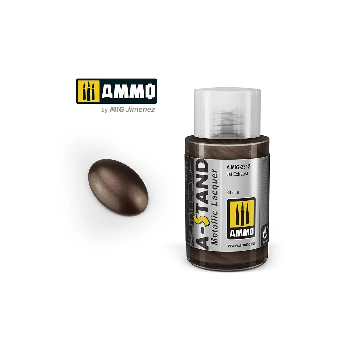 A-STAND Jet Exhaust Paint 30ml Mig - A.MIG-2312 - A.MIG-2312 A-STAND Jet Exhaust Paint 30ml Mig - A.MIG-2312 - A.MIG-2312