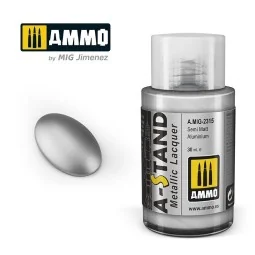 A-STAND Aluminum Semi-Matte Paint 30ml Mig - A.MIG-2315 - A.MIG-2315