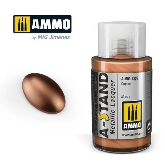 A.MIG-2309-A-STAND Copper Paint 30ml Mig - A.MIG-2309