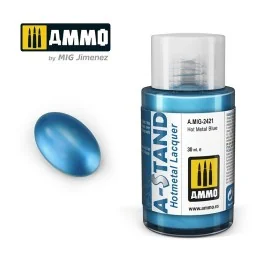 A-STAND Hot Metal Blue Paint 30ml Mig - A.MIG-2421 - A.MIG-2421
