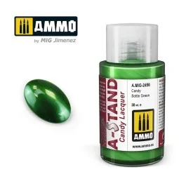 A-STAND Paint Candy Green Bottle 30ml Mig - A.MIG-2456 - A.MIG-2456