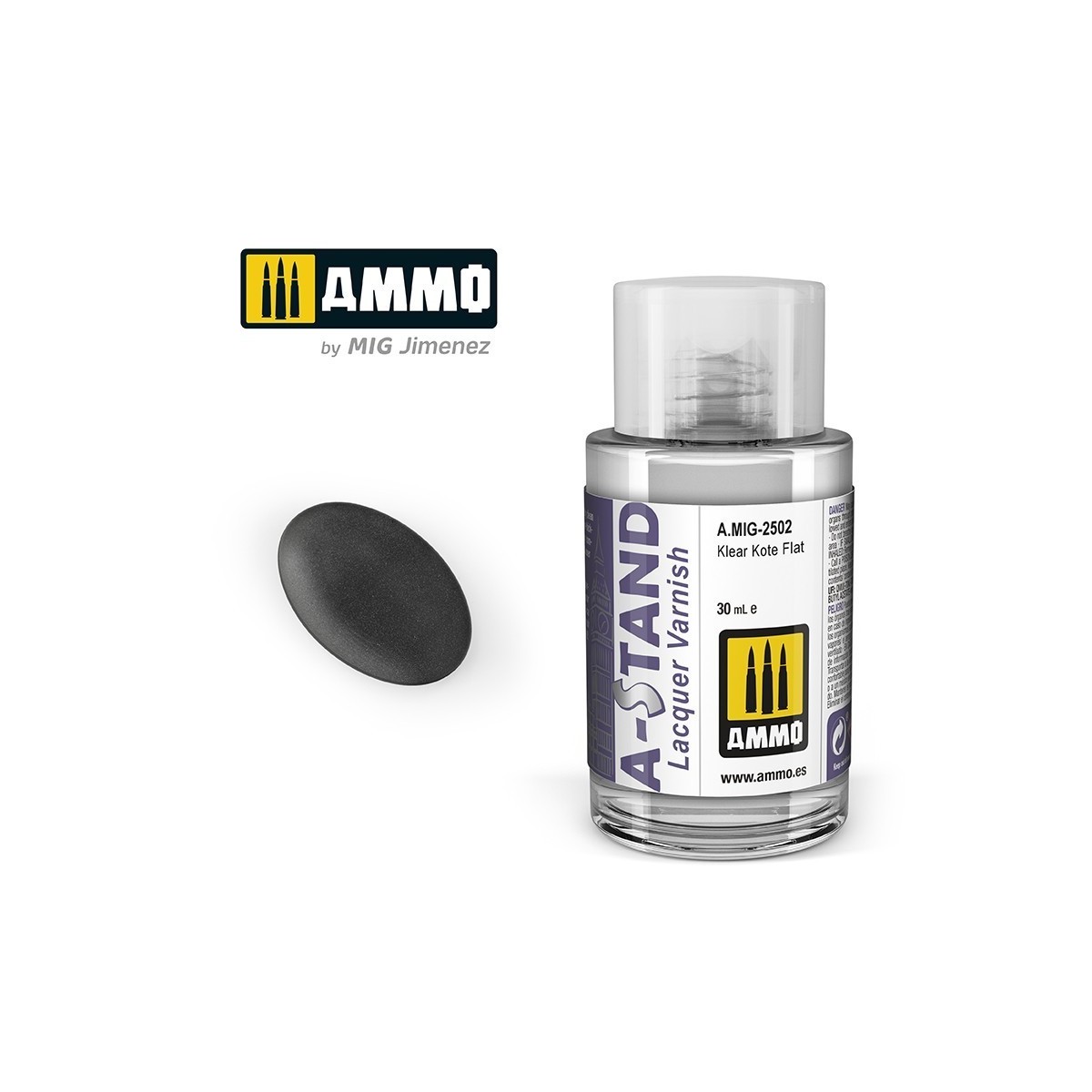 Paint A-STAND Varnish Klear Kote Mat 30ml Mig - A.MIG-2502