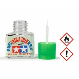 Colle Polyester Extra-fluide Cement (40ml) Tamiya Tamiya 87038 - 1
