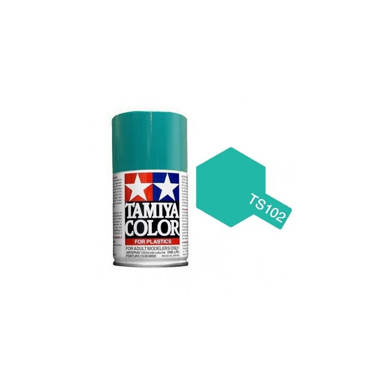 Peinture bombe Bleu Cobalt TS102 Tamiya Tamiya TAM-85102 - 1