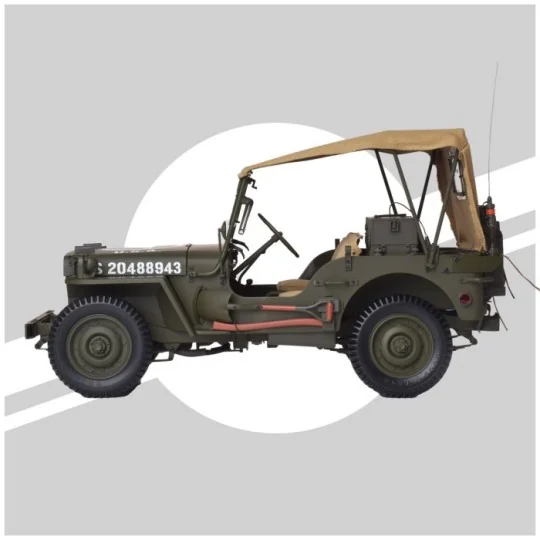 IXC.JPW.FK-Jeep Willys and accessories 1/8 - IXO