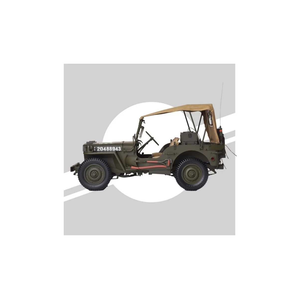 Jeep Willys et accessoires 1/8 - IXO IXO Models IXC.JPW.FK - 4