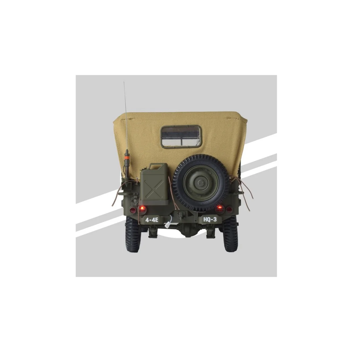 Jeep Willys and accessories 1/8 - IXO - IXC.JPW.FK - IXC.JPW.FK Jeep Willys and accessories 1/8 - IXO - IXC.JPW.FK - IXC.JPW.FK