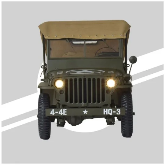 IXC.JPW.FK-Jeep Willys et accessoires 1/8 - IXO - IXC.JPW.FK