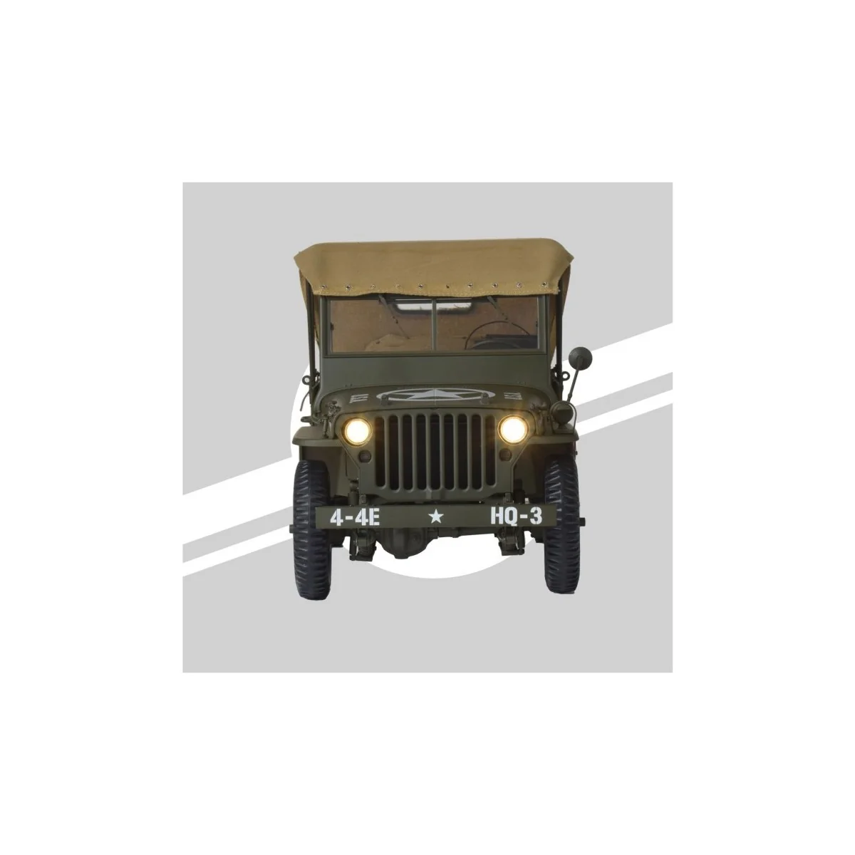 Jeep Willys and accessories 1/8 - IXO - IXC.JPW.FK - IXC.JPW.FK Jeep Willys and accessories 1/8 - IXO - IXC.JPW.FK - IXC.JPW.FK