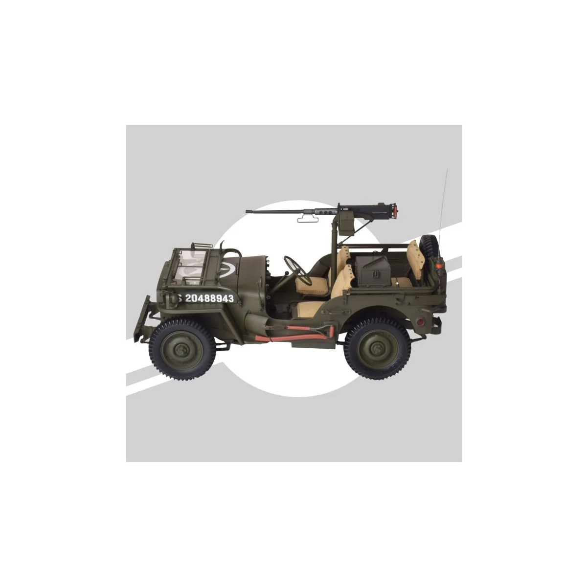 Jeep Willys et accessoires 1/8 - IXO IXO Models IXC.JPW.FK - 9