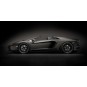 HK121F-Pocher HK121 Lamborghini Aventador LP 700-4 Roadster Nero Nemesis Matte Black 1/8