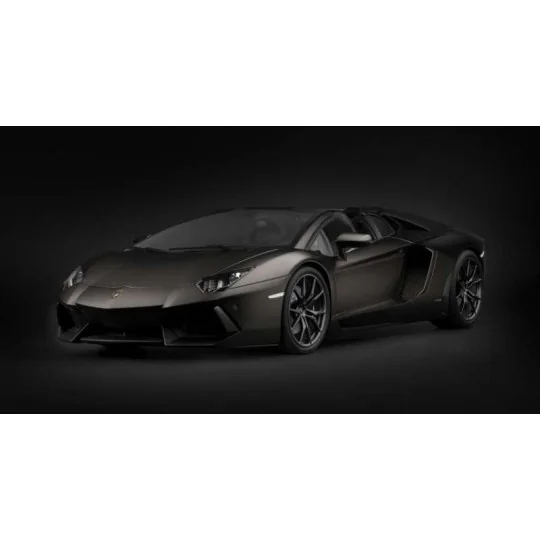 Pocher HK121 Lamborghini Aventador LP 700-4 Roadster Nero Nemesis Noir Mat 1/8 Pocher HK121F - 5 HK121F-Pocher HK121 Lamborghini Aventador LP 700-4 Roadster Nero Nemesis Noir Mat 1/8 - HK121F
