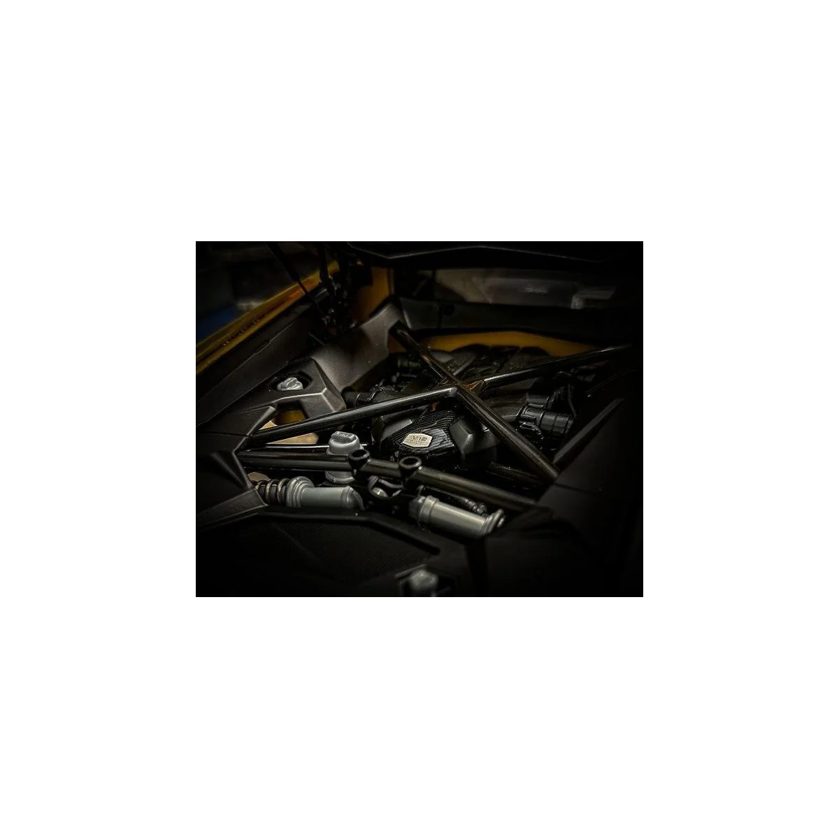 Pocher HK121 Lamborghini Aventador LP 700-4 Roadster Nero Nemesis Noir Mat 1/8 Pocher HK121F - 6