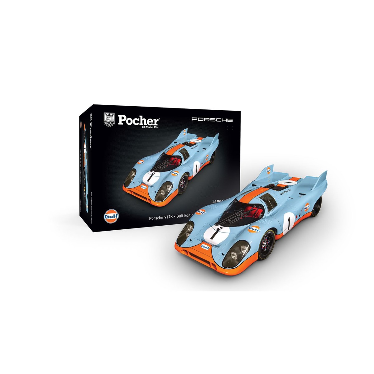 Porsche 917K - Gulf Edition 1/8 - Pocher HK118 - HK118
